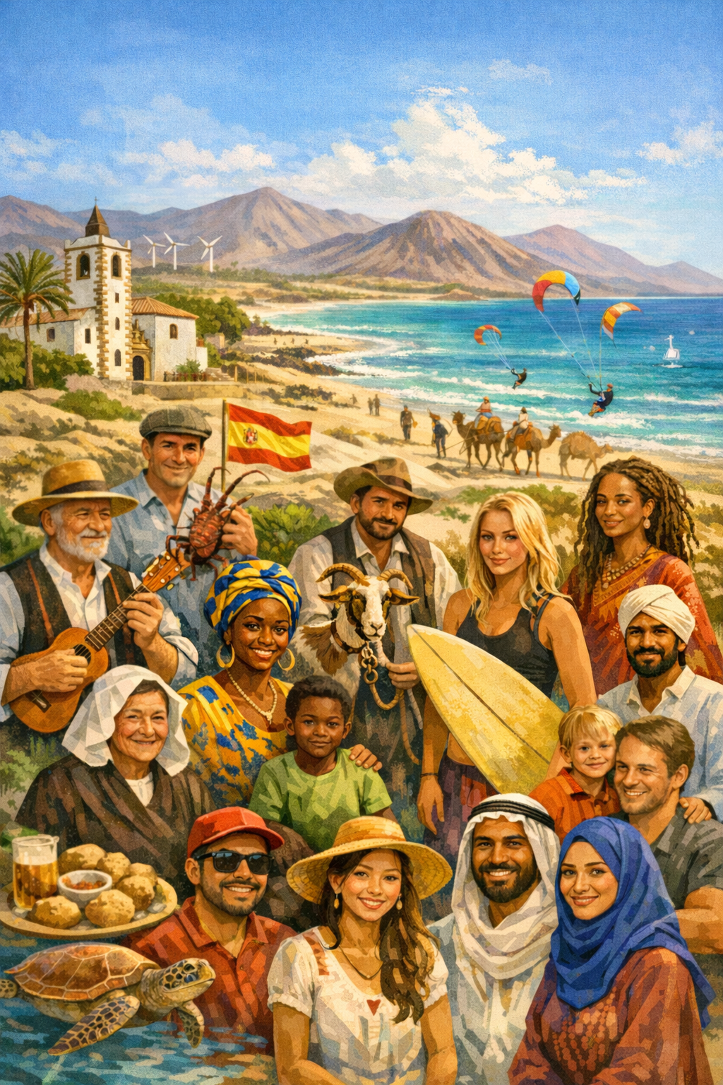 La mentira del “gran reemplazo” en Fuerteventura: datos, demografía y la estrategia del miedo